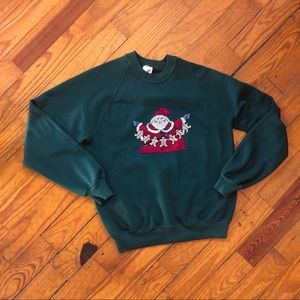 Vintage Santa Christmas Sweatshirt